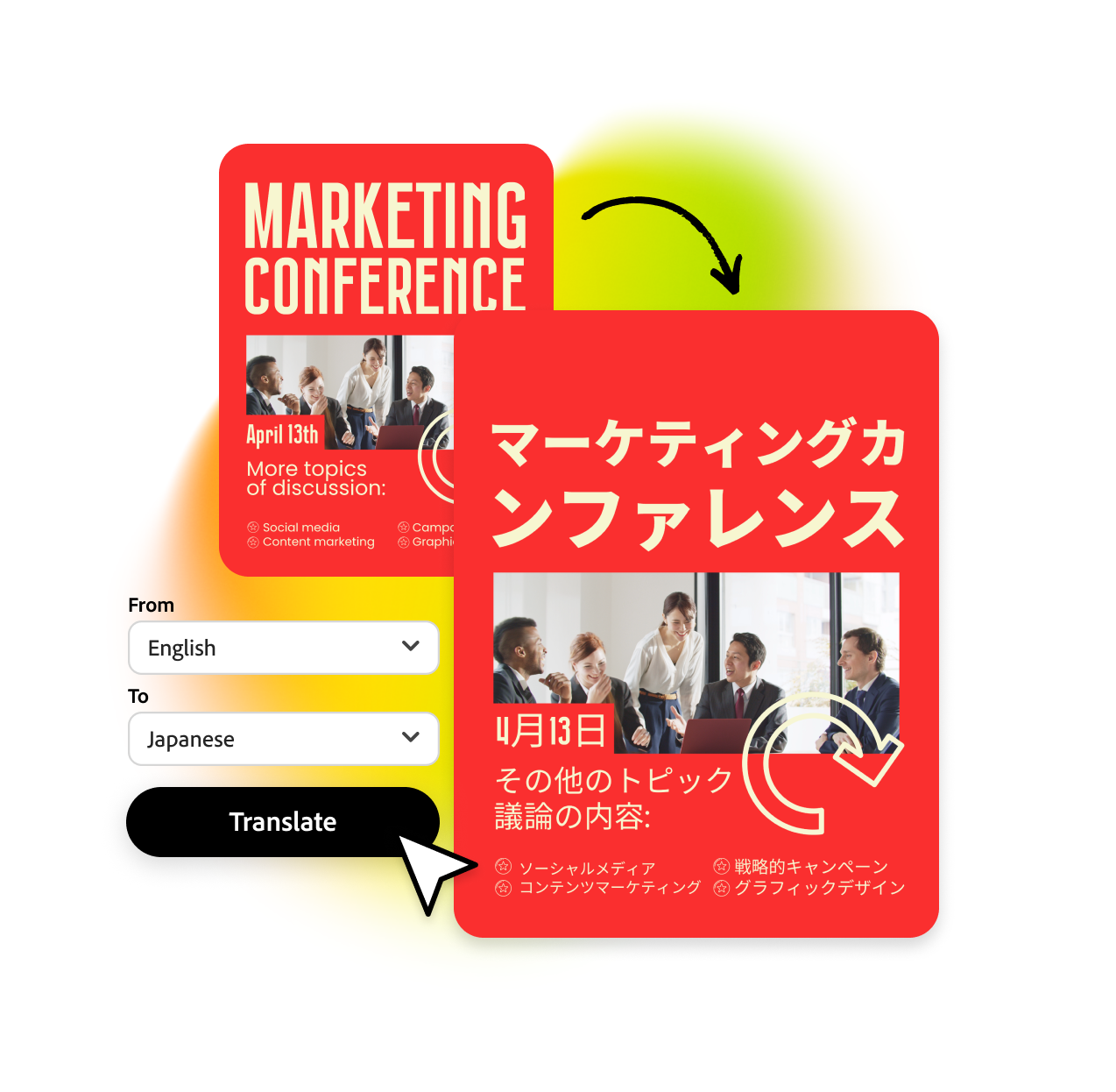 Auto-Translate for Adobe Express