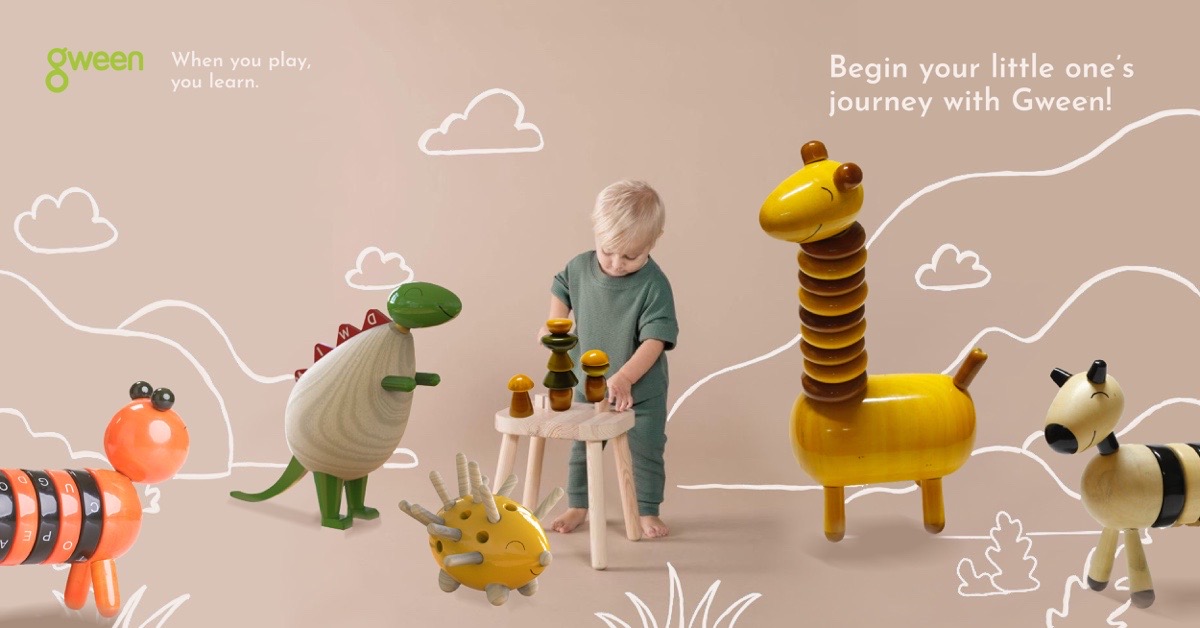Gween Toys - Sustainable wooden toys