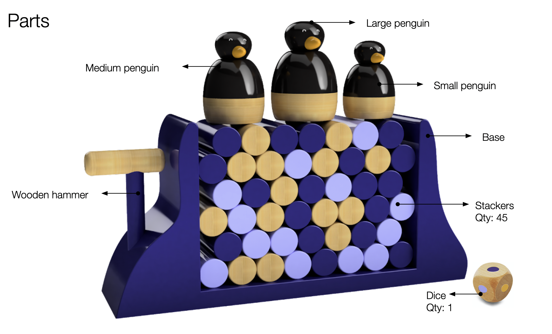 Save the Penguins balance game