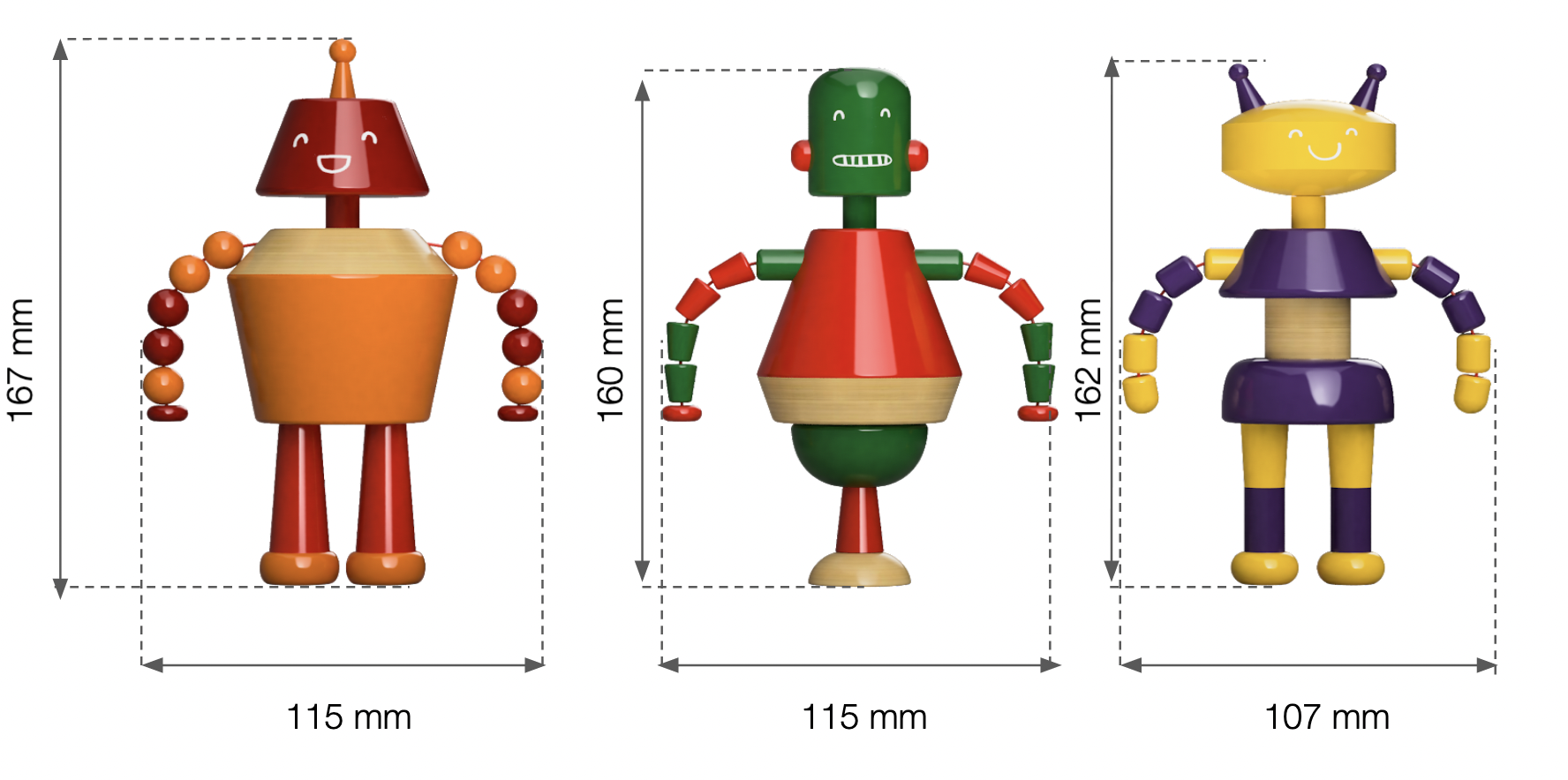 Wobots technical specification drawing
